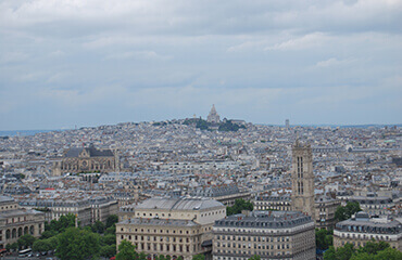 Sacre Coeur Paris view
